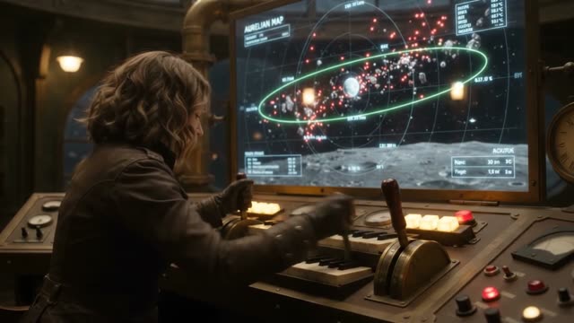 Still from scene 4: The Orbit Stabilizes