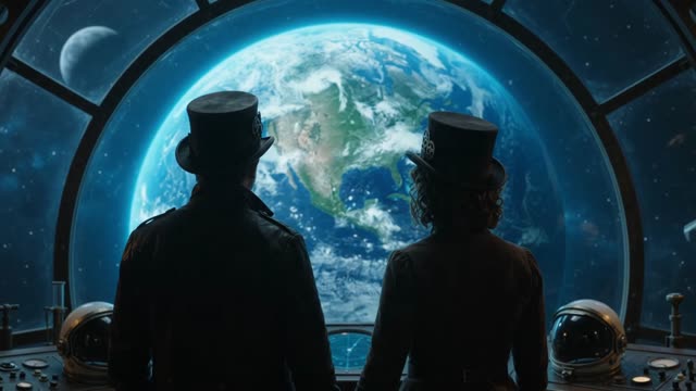 Still from scene 6: Earth-Light