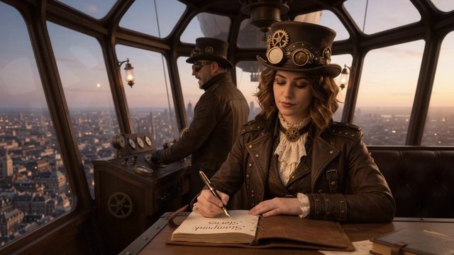 Still from scene 6: The Logbook