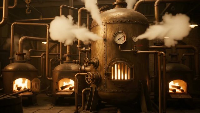 Still from scene 2: The Foundry