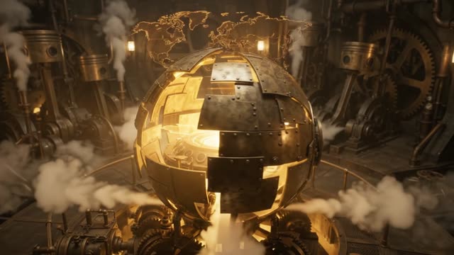 Still from scene 4: The Engine Awakens